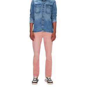 7 For All Mankind Slimmy Burnt Brick Tapered Leg Jean 29